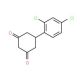 5-(2,4-Dichlorophenyl)cyclohexane-1,3-dione (CAS 55579-70-9) - chemical structure image