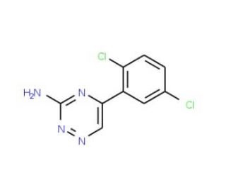 5-(2,5-Dichloro-phenyl)-[1,2,4]triazin-3-ylamine - chemical structure image