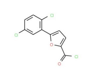 5-(2,5-Dichlorophenyl)furan-2-carbonyl chloride - chemical structure image