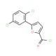 5-(2,5-Dichlorophenyl)furan-2-carbonyl chloride - chemical structure image
