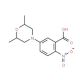5-(2,6-Dimethylmorpholin-4-yl)-2-nitrobenzoic acid - chemical structure image