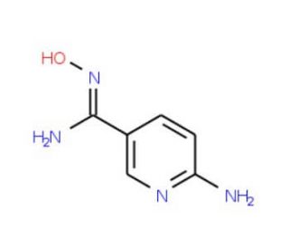 5-(2-Aminopyridyl)amide oxime (CAS 468068-28-2) - chemical structure image