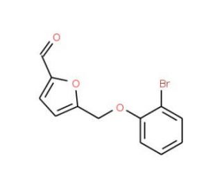 5-(2-Bromo-phenoxymethyl)-furan-2-carbaldehyde - chemical structure image