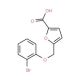 5-(2-Bromo-phenoxymethyl)-furan-2-carboxylic acid - chemical structure image
