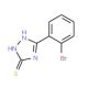 5-(2-Bromo-phenyl)-4H-[1,2,4]triazole-3-thiol (CAS 39751-84-3) - chemical structure image