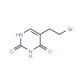 5-(2-Bromoethyl)pyrimidine-2,4(1H,3H)-dione (CAS 53438-96-3) - chemical structure image