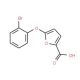 5-(2-Bromophenoxy)-2-furoic acid - chemical structure image