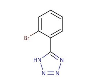 5-(2-Bromophenyl)-1H-tetrazole (CAS 73096-42-1) - chemical structure image