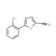 5-(2-bromophenyl)-2-furonitrile - chemical structure image