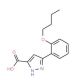 5-(2-Butoxy-phenyl)-2H-pyrazole-3-carboxylic acid - chemical structure image