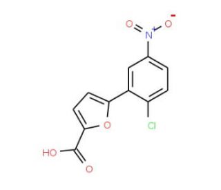 5-(2-Chloro-5-nitro-phenyl)-furan-2-carboxylic acid - chemical structure image
