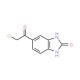 5-(2-Chloro-acetyl)-1,3-dihydro-benzoimidazol-2-one - chemical structure image