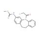 [5-(2-Chloro-acetyl)-10,11-dihydro-5H-dibenzo-[b,f]azepin-3-yl]-carbamic acid methyl ester (CAS 134068-43-2) - chemical struc