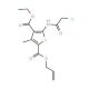 5-(2-Chloro-acetylamino)-3-methyl-thiophene-2,4-dicarboxylic acid 2-allyl ester 4-ethyl ester - chemical structure image