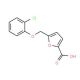 5-(2-Chloro-phenoxymethyl)-furan-2-carboxylic acid - chemical structure image