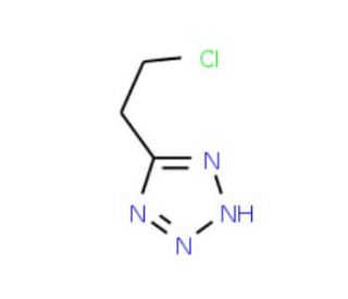 5-(2-Chloroethyl)-1H-tetrazole (CAS 18755-46-9) - chemical structure image