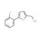 [5-(2-Chlorophenyl)-2-furyl]methanol (CAS 40313-66-4) - chemical structure image