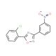 5-(2-Chlorophenyl)-3-(3-nitrophenyl)-1,2,4-oxadiazole (CAS 425412-27-7) - chemical structure image