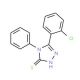 5-(2-Chlorophenyl)-4-phenyl-4H-1,2,4-triazole-3-thiol - chemical structure image