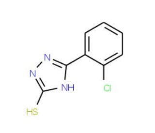 5-(2-chlorophenyl)-4H-1,2,4-triazole-3-thiol - chemical structure image