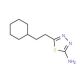 5-(2-Cyclohexylethyl)-1,3,4-thiadiazol-2-amine - chemical structure image