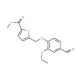 5-(2-Ethoxy-4-formyl-phenoxymethyl)-furan-2-carboxylic acid methyl ester - chemical structure image