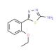 5-(2-Ethoxy-phenyl)-[1,3,4]thiadiazol-2-ylamine - chemical structure image