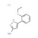 5-(2-Ethoxy-phenyl)-2H-pyrazol-3-ylamine hydrochloride (CAS 1240134-93-3) - chemical structure image