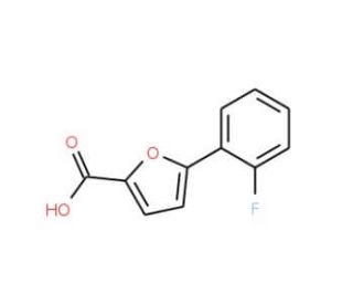 5-(2-Fluoro-phenyl)-furan-2-carboxylic acid - chemical structure image
