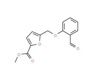 5-(2-Formyl-phenoxymethyl)-furan-2-carboxylic acid methyl ester - chemical structure image
