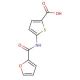 5-(2-furoylamino)thiophene-2-carboxylic acid - chemical structure image