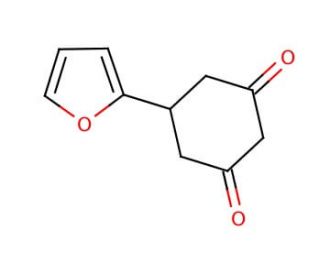 5-(2-Furyl)-1,3-cyclohexanedione (CAS 1774-11-4) - chemical structure image
