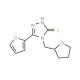 5-(2-Furyl)-4-(tetrahydrofuran-2-ylmethyl)-4H-1,2,4-triazole-3-thiol - chemical structure image