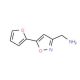 [5-(2-Furyl)isoxazol-3-yl]methylamine (CAS 850375-13-2) - chemical structure image