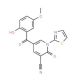 5-(2-Hydroxy-5-methoxy-benzoyl)-2-oxo-1-thiazol-2-yl-1,2-dihydro-pyridine-3-carbonitrile - chemical structure image