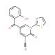 5-(2-Hydroxy-benzoyl)-2-oxo-1-thiazol-2-yl-1,2-dihydro-pyridine-3-carbonitrile - chemical structure image