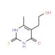 5-(2-Hydroxyethyl)-6-methyl-2-sulfanyl-4(3H)-pyrimidinone - chemical structure image