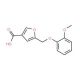 5-(2-Methoxy-phenoxymethyl)-furan-3-carboxylic acid - chemical structure image
