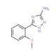 5-(2-Methoxy-phenyl)-4H-[1,2,4]triazol-3-yl-amine (CAS 303192-36-1) - chemical structure image