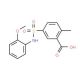 5-(2-Methoxy-phenylsulfamoyl)-2-methyl-benzoic acid - chemical structure image