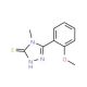 5-(2-Methoxyphenyl)-4-methyl-4H-1,2,4-triazole-3-thiol - chemical structure image