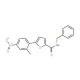 5-(2-Methyl-4-nitro-phenyl)-furan-2-carboxylic acid benzylamide - chemical structure image