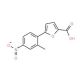 5-(2-Methyl-4-nitro-phenyl)-furan-2-carboxylic acid - chemical structure image