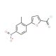 5-(2-Methyl-4-nitrophenyl)furan-2-carbonyl chloride (CAS 381178-60-5) - chemical structure image