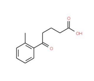 5-(2-Methylphenyl)-5-oxovaleric acid (CAS 36978-50-4) - chemical structure image
