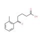 5-(2-Methylphenyl)-5-oxovaleric acid (CAS 36978-50-4) - chemical structure image