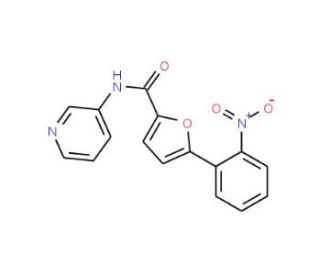 5-(2-Nitrophenyl)-furan-2-carboxylic acid pyridin-3-ylamide - chemical structure image