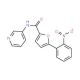 5-(2-Nitrophenyl)-furan-2-carboxylic acid pyridin-3-ylamide - chemical structure image