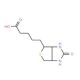 5-(2-Oxo-hexahydro-thieno[3,4-d]imidazol-6-yl)-pentanoic acid (CAS 58-85-5) - chemical structure image