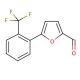 5-[2-(Trifluoromethyl)phenyl]furfural (CAS 94098-56-3) - chemical structure image